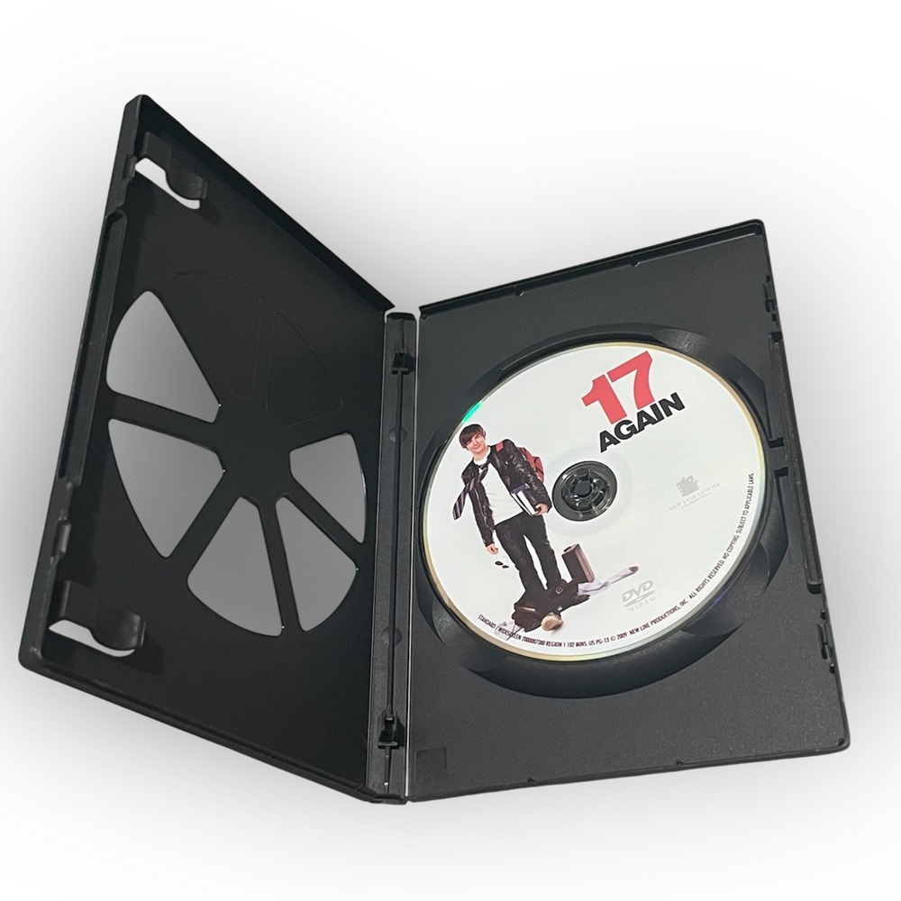 17 Again (DVD) Zac Efron Movie - White & Red Cover - Picture 2 of 5
